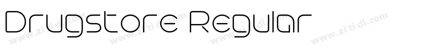Drugstore Regular字体转换 Drugstore Regular字体转换